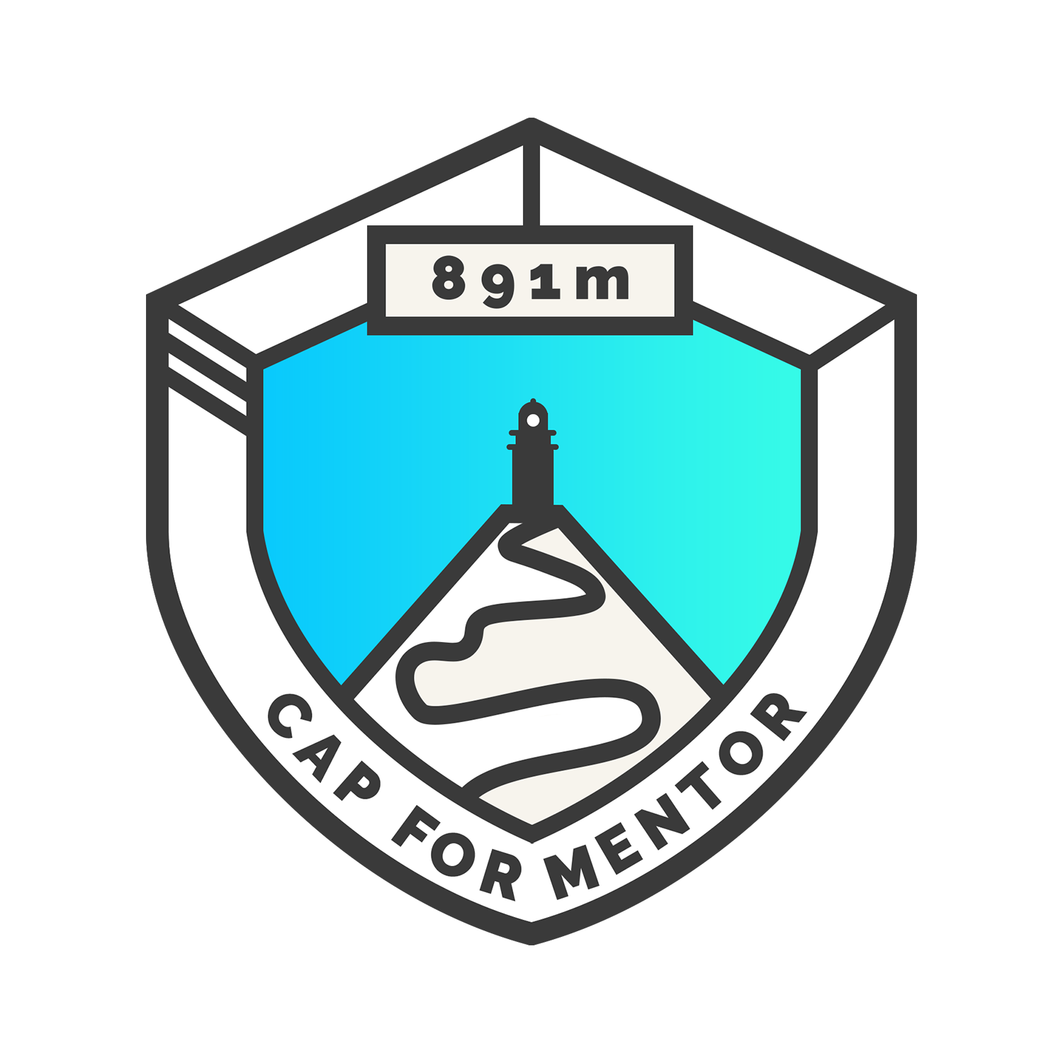 Cap Formentor Cycling Guide, Shield Icon