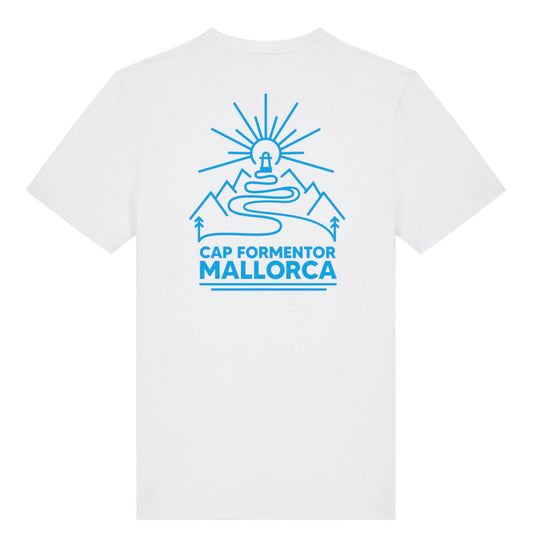 White & Blue Cap Formentor T-Shirt