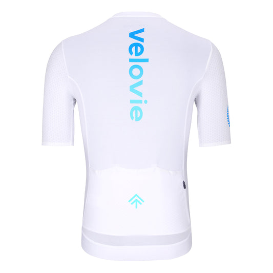 VCC Pro Aero Jersey in White Switch Out Back