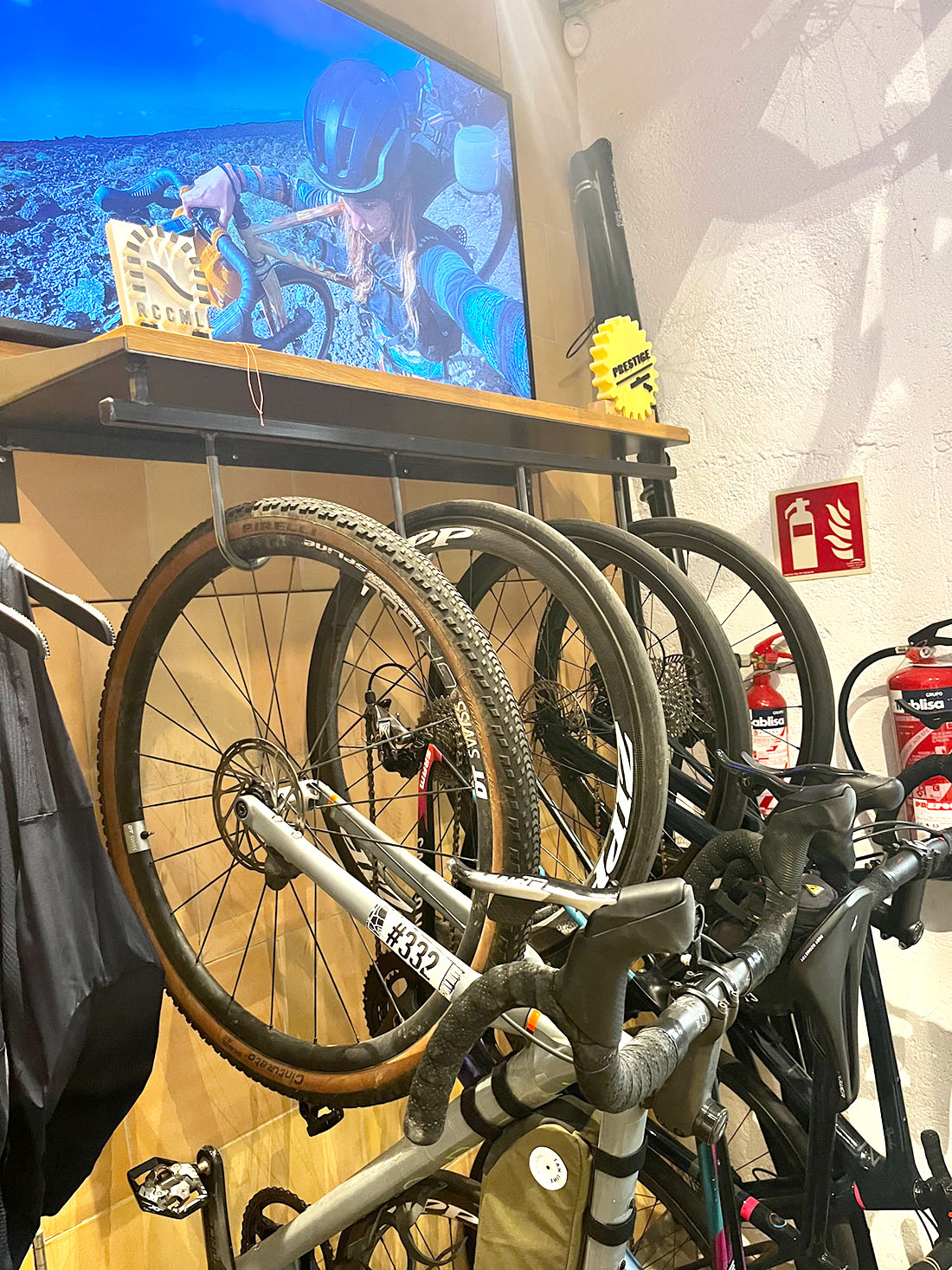 Rapha Palma Mallorca Bike Racks 2