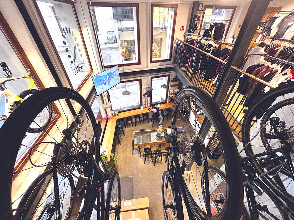 Rapha Palma Mallorca Bike Racks
