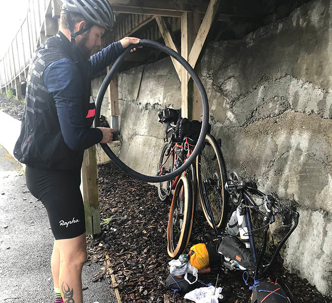 Lots of punctures on the North Coast 500