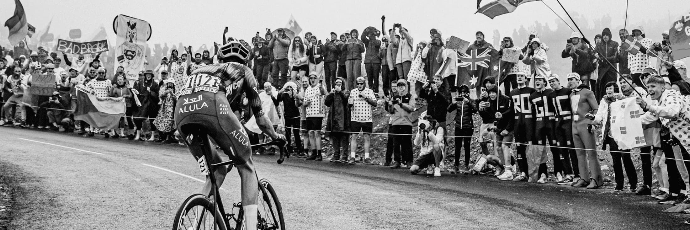 The Tour de France peloton ascending the final col (adjust to the actual scene if it's specific)