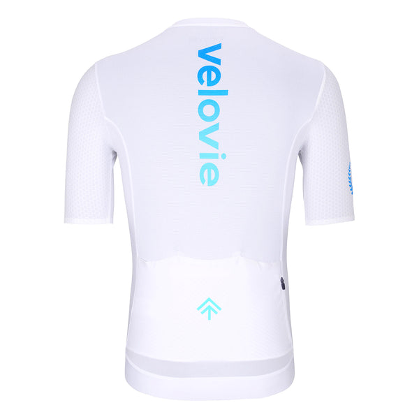 VCC Pro Aero Jersey in White Switch Out Back