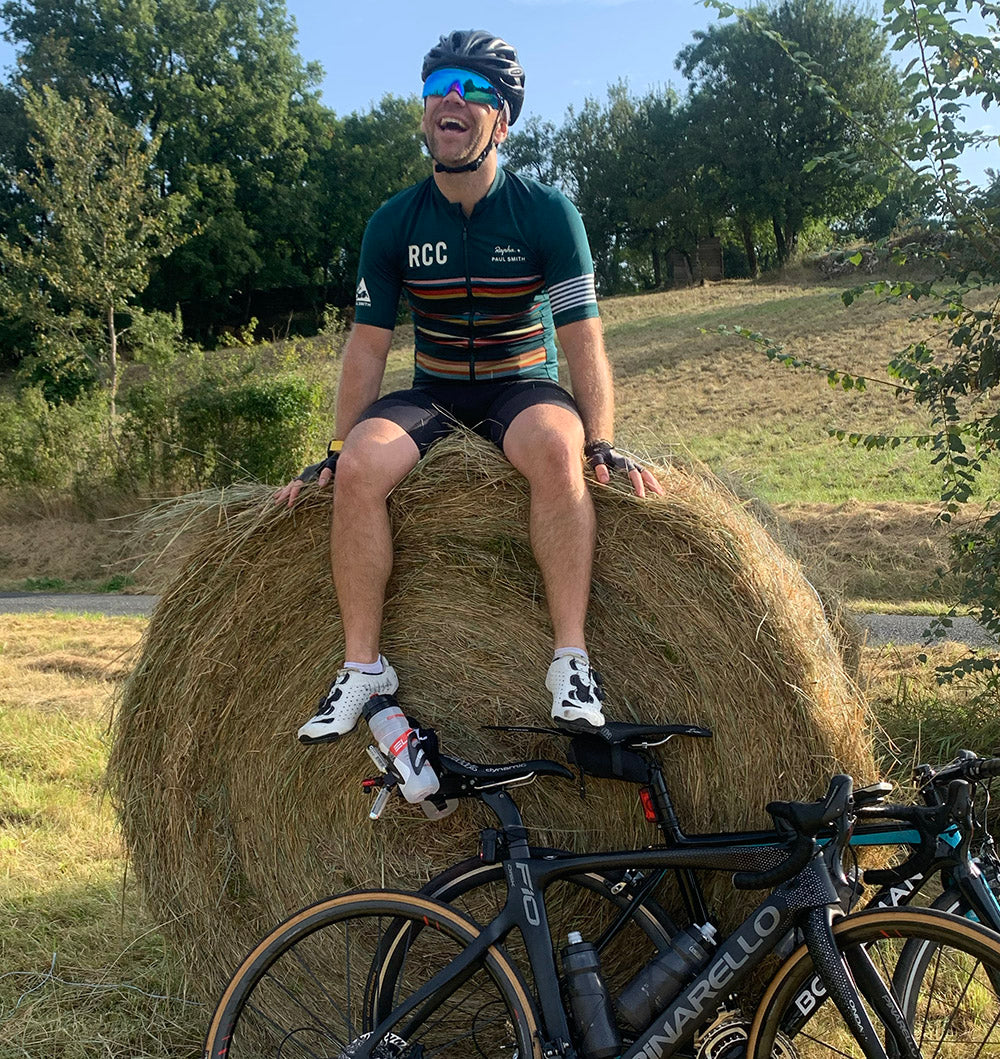 Jamie Woodland, founder of Velovie cycling in France