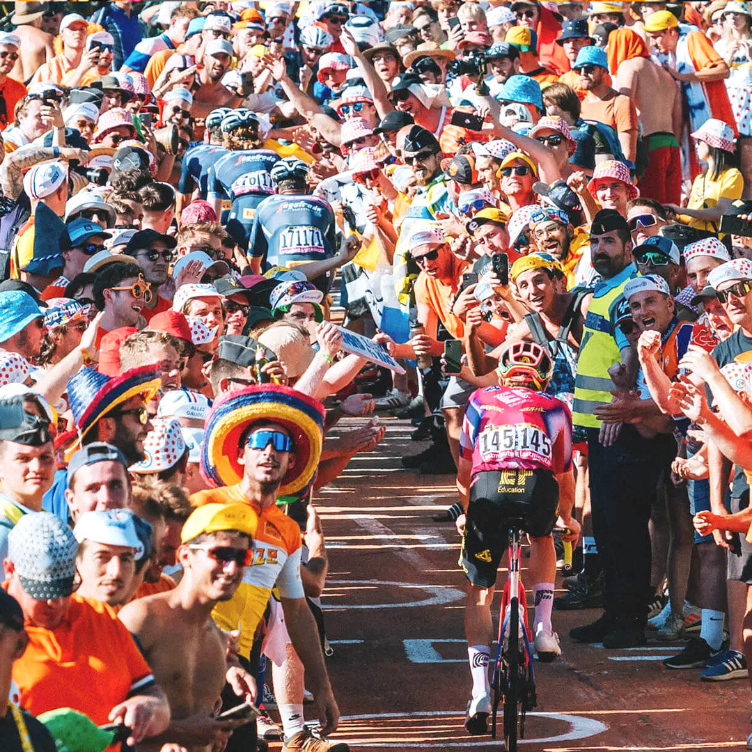 The climb to Alpe d'Huez, which features twice in the 2026 Tour de France